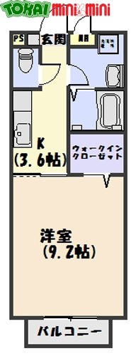 S・K松阪の間取り