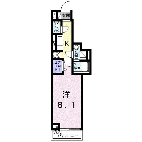 足立区舎人のマンションの間取り