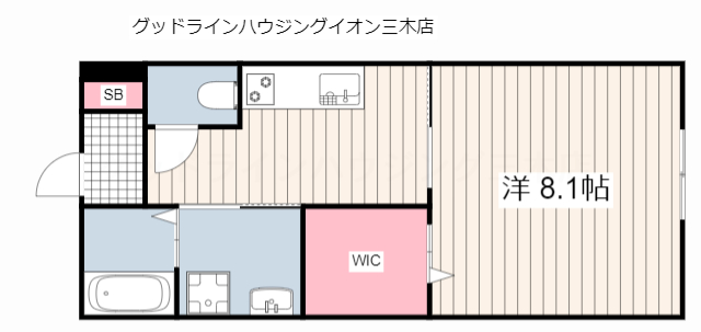 サンシャイン朝日ヶ丘の間取り