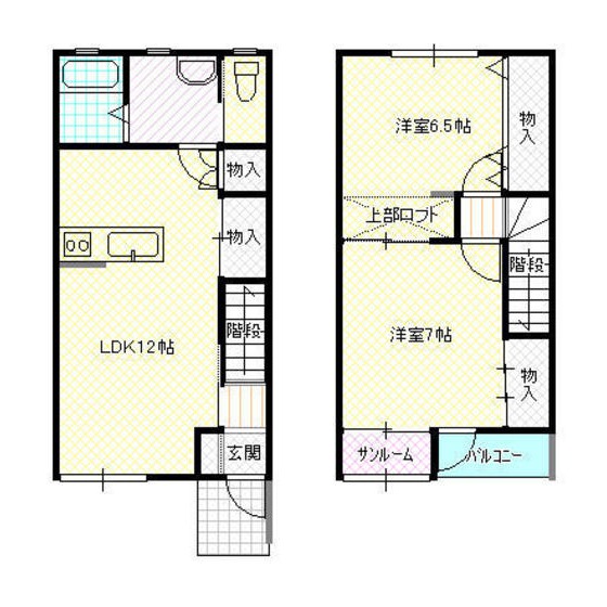 ファイン向新庄の間取り