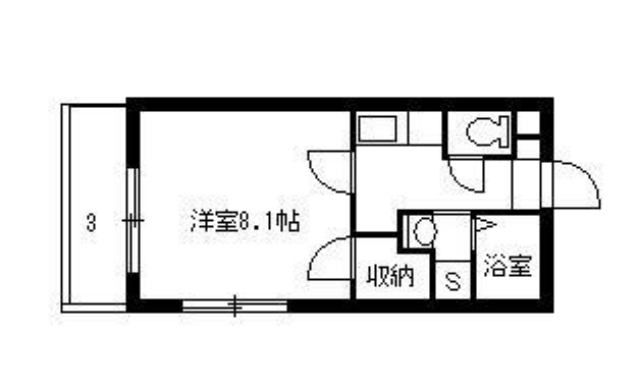 鹿児島市武のマンションの間取り