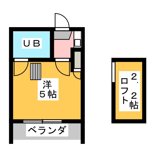 リバーブル久米川Ｂの間取り