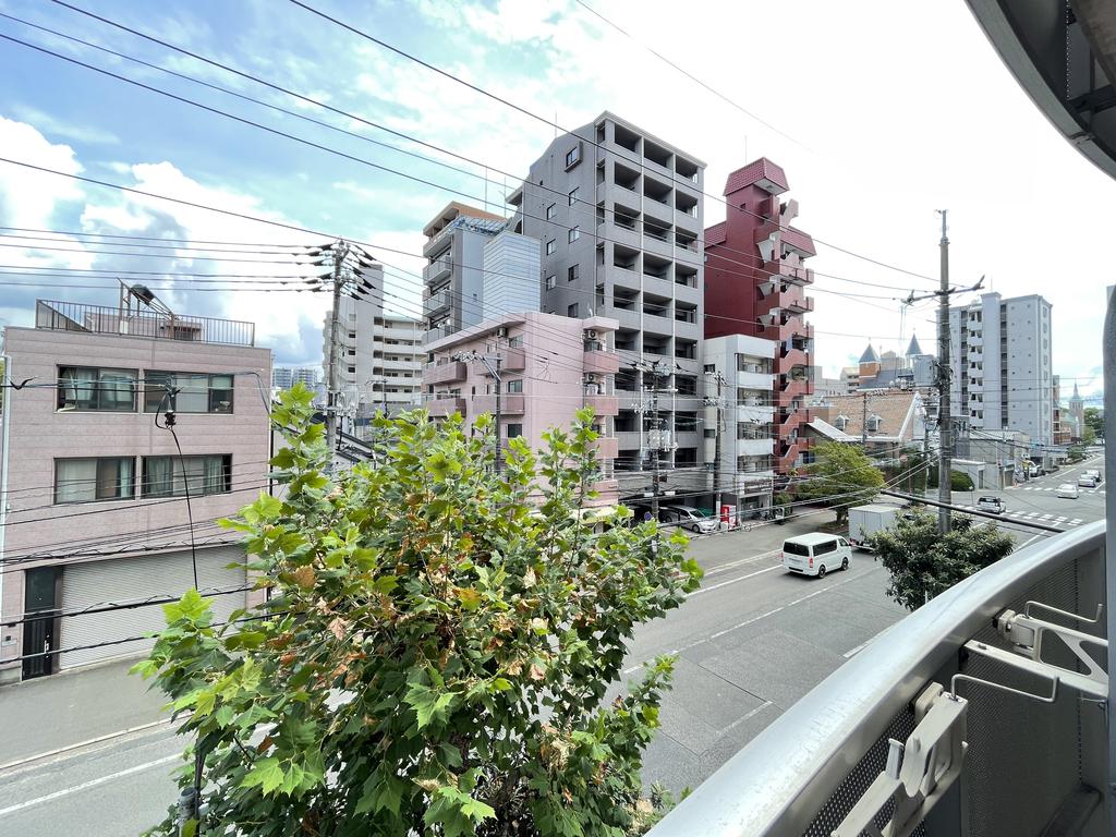 【広島市西区横川町のマンションの眺望】