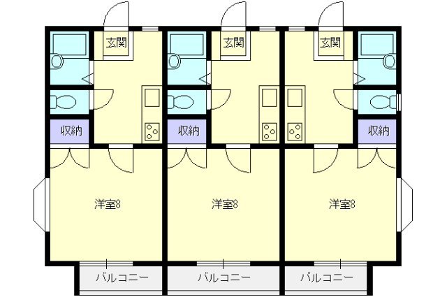 ドリームハイツの間取り