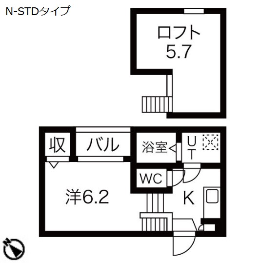 コスタブラン川名の間取り