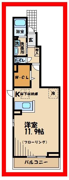 カーサ　プラシードの間取り