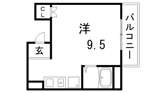 ウェルブ鈴蘭台の間取り