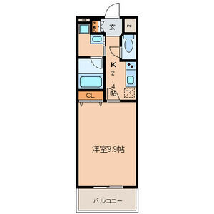 カーサビアンカ東岡崎の間取り