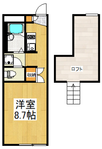 リブレス東大和Iの間取り