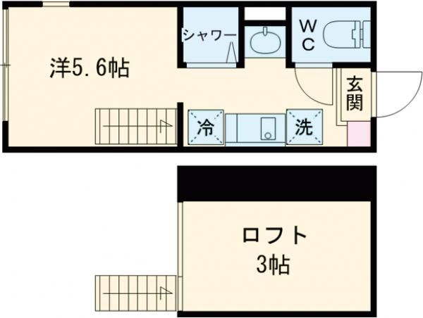 ラポール鷺宮の間取り