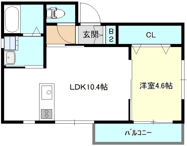 地下鉄西神・山手線 上沢駅 徒歩13分 3階建 築2年の間取り写真
