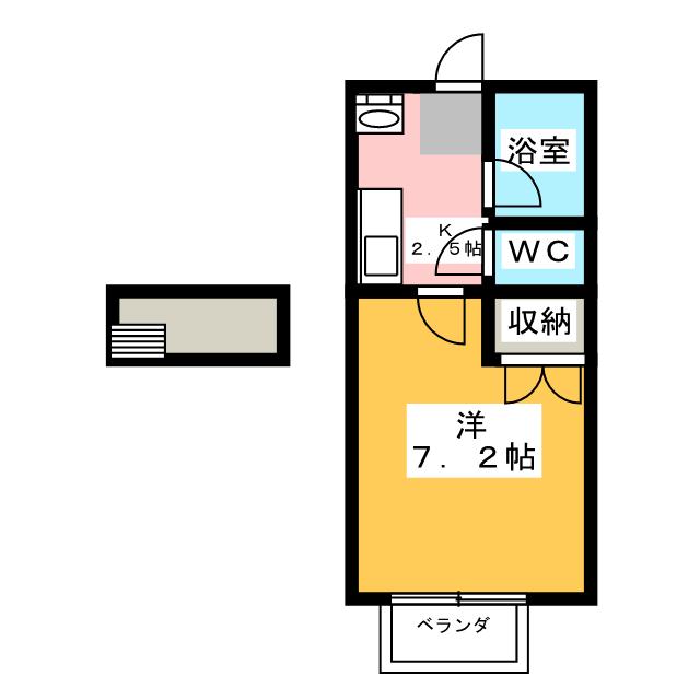 ハイツＳの間取り