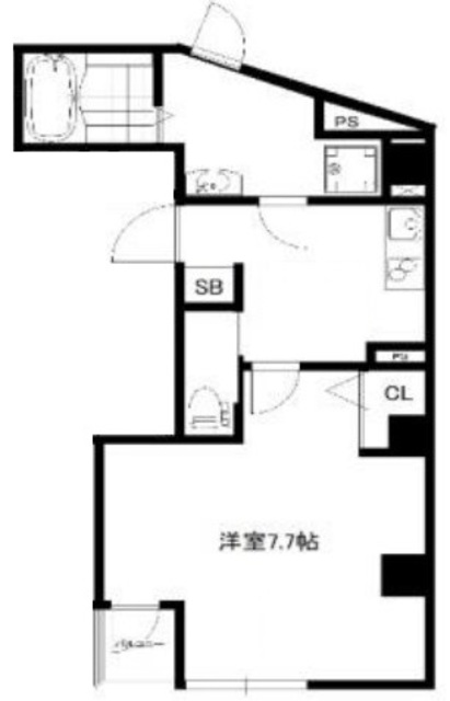 イムシエール 百合ヶ丘の間取り