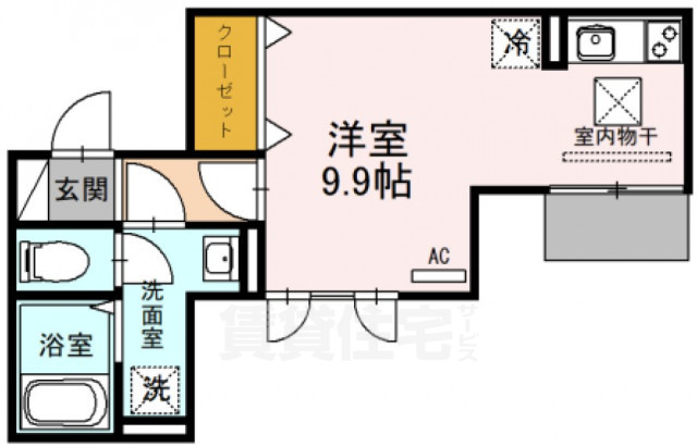 シャルマン　ヴィオラの間取り