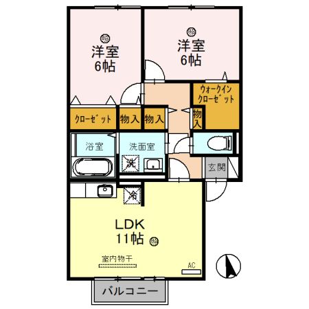 ラ　セリアＲｏＲｏの間取り