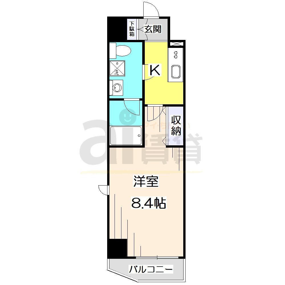 西東京市東町のマンションの間取り