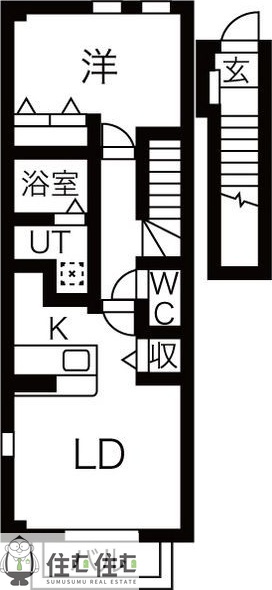 エクセル田中IIの間取り