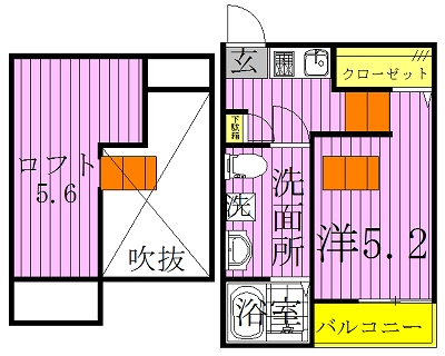 Ｏaksの間取り