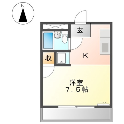 ロイヤルシティ天子田の間取り