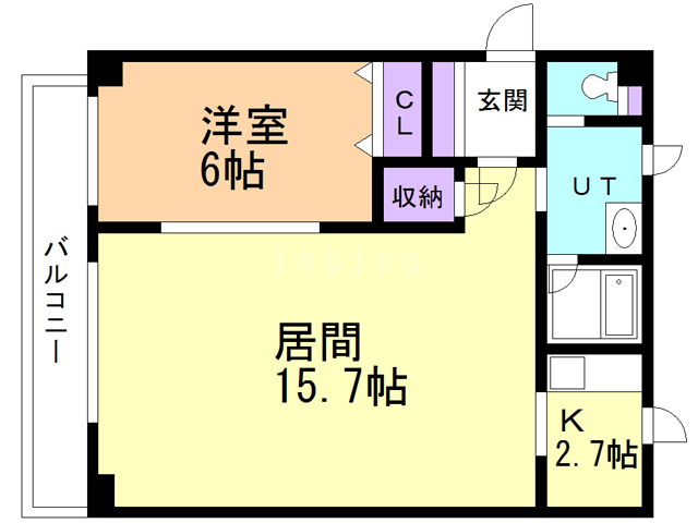 Ｕ’ｓＣＯＵＲＴの間取り