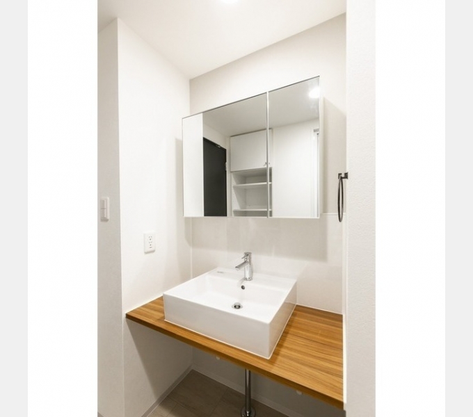 洗面設備　同間取り別号室参考写真