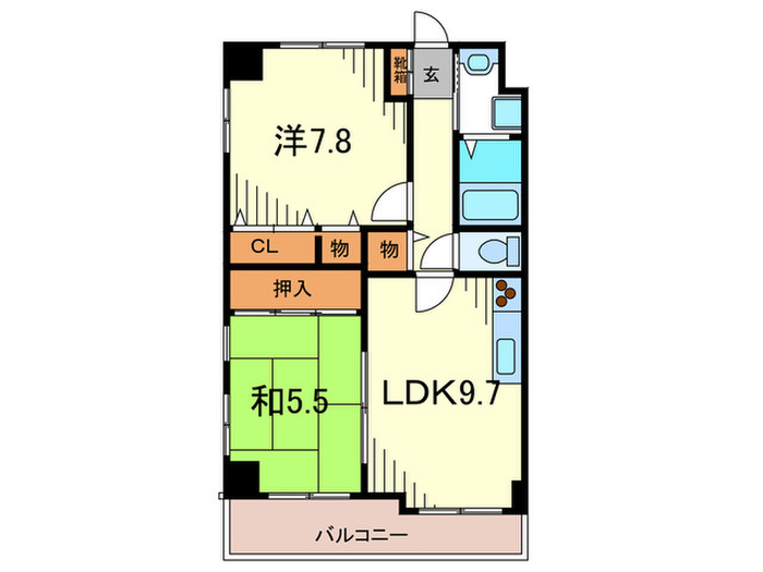 グレイス西宮の間取り