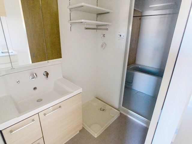 洗面設備　2025年7月撮影※現況を優先します。