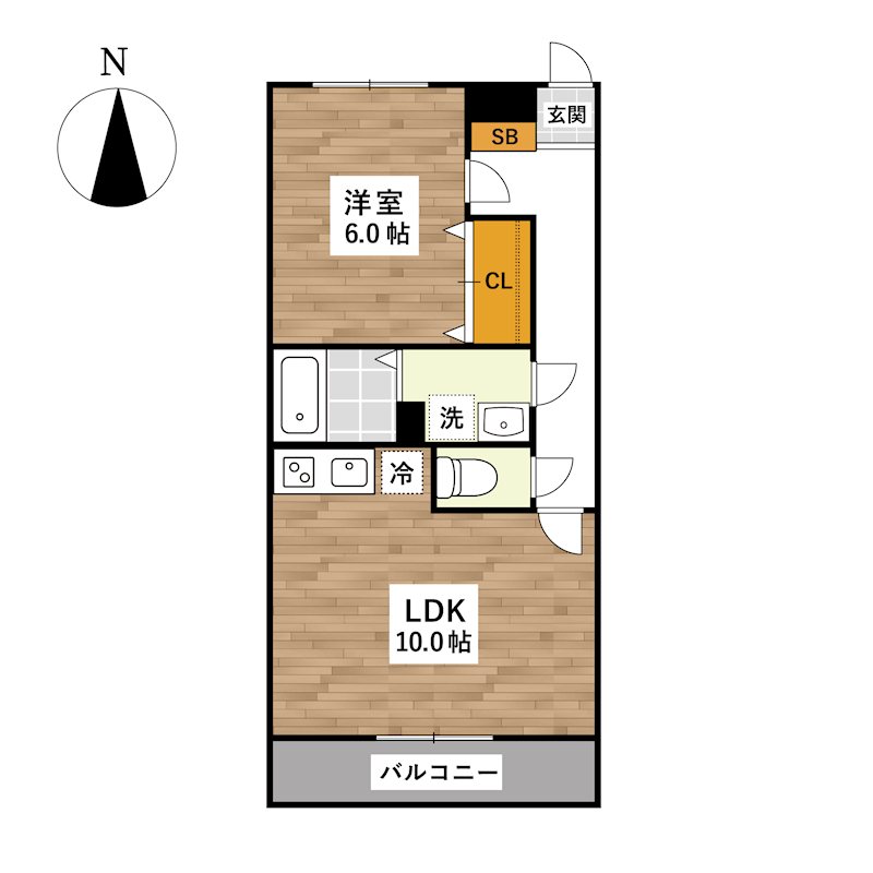 レオマンションの間取り