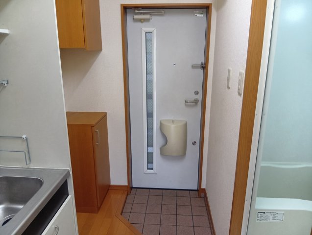 玄関　明るい玄関です