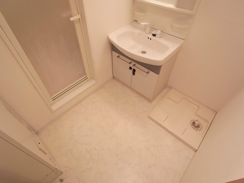 洗面設備　脱衣場