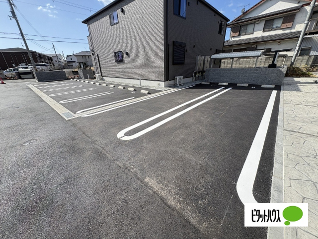 駐車場　完成予想図