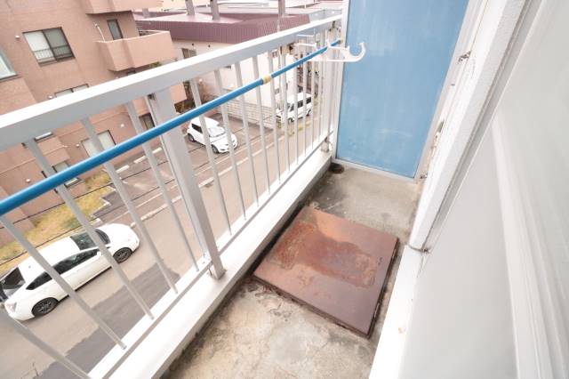 バルコニー　広々バルコニースペース♪