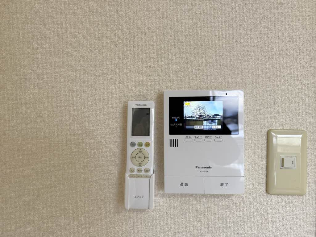 セキュリティ　モニター付ドアホン