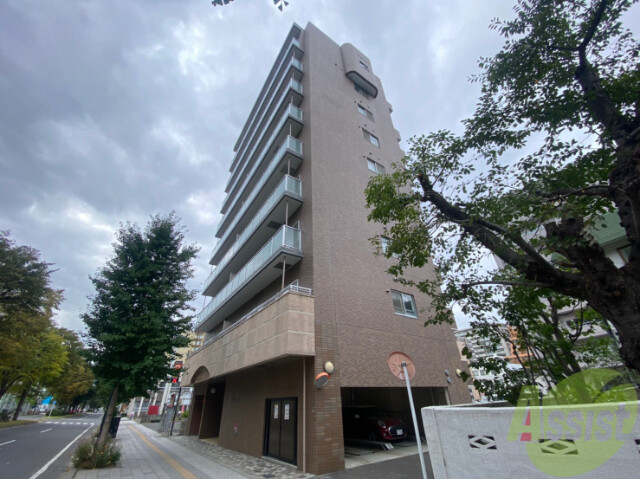 建物外観　札幌市中央区大通西「ハイムエルデＺＷ」