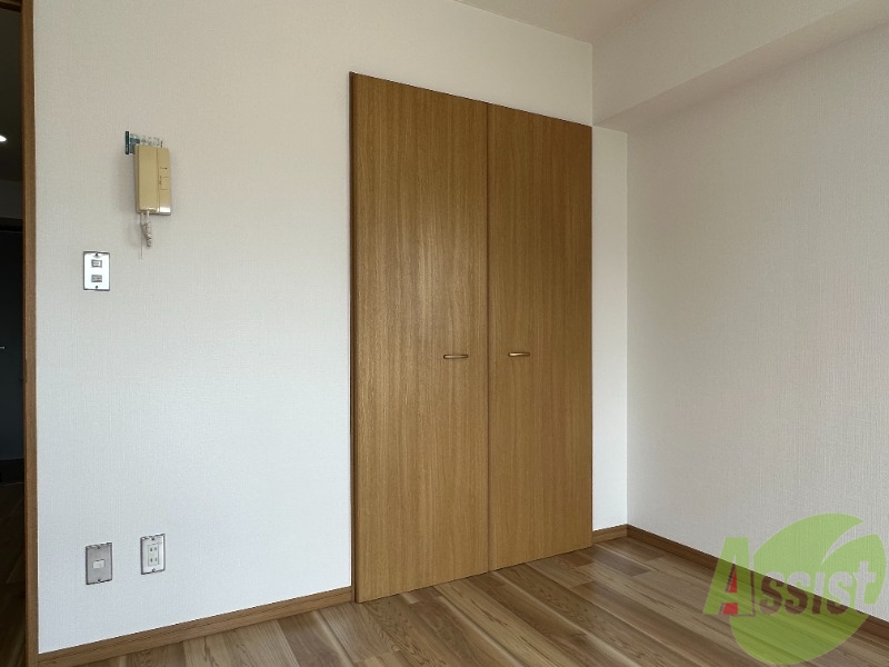 収納　収納も大きめになっております。お洋服が増えても大丈夫です。