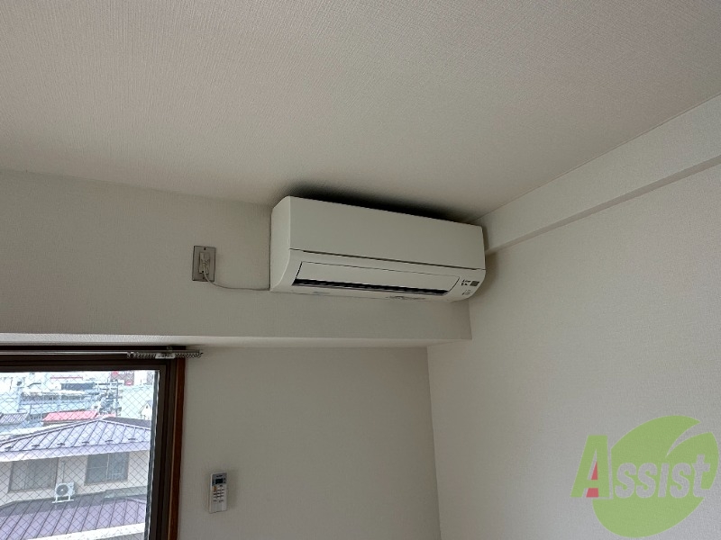 その他設備　エアコンがついてます。子の広さでも効いてくれますよー。