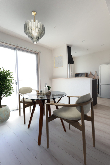 居室・リビング　※モデルルームの写真になります。