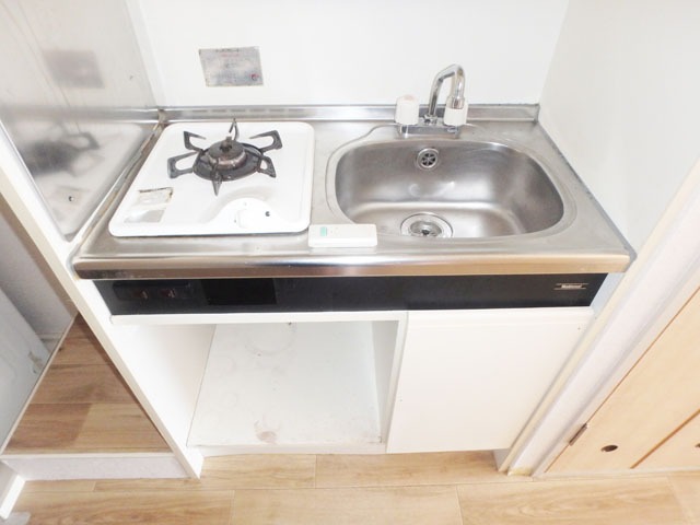 キッチン　１口コンロ付きシステムキッチン！