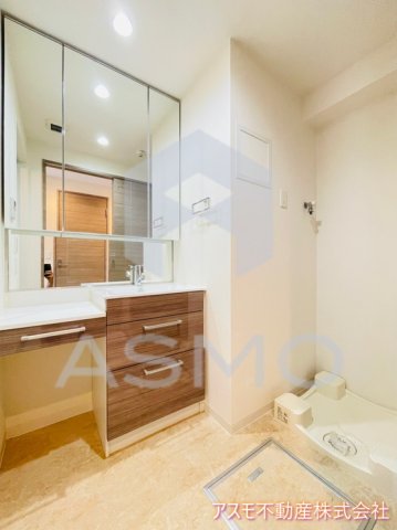 洗面設備　同マンション別部屋　参考写真