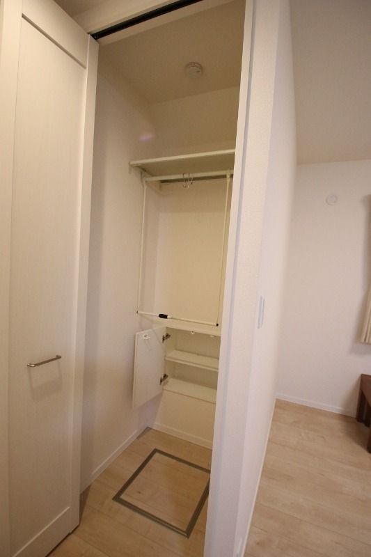 収納　収納のためのスペースです