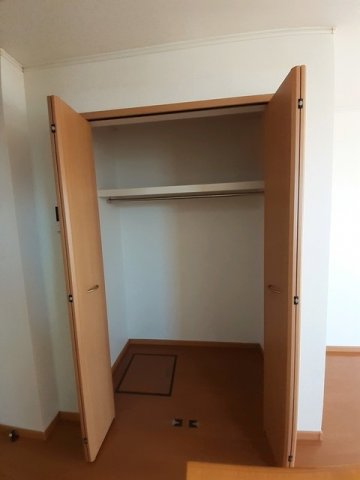 収納　大きなスペースがあり、収納には困りません