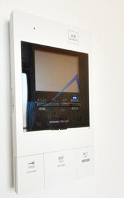 セキュリティ　モニター付きインターホンです。