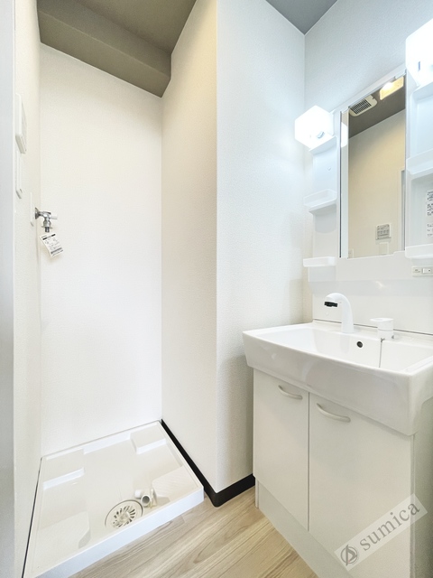 洗面設備　シャンプードレッサー・朝シャンはこちらで♪