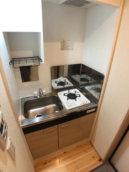 キッチン　退去前のため前回募集時の参考写真です