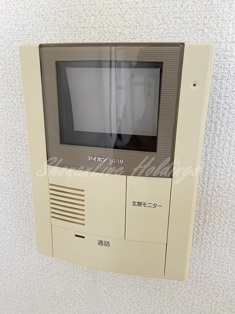 セキュリティ　モニター付きインターホン♪