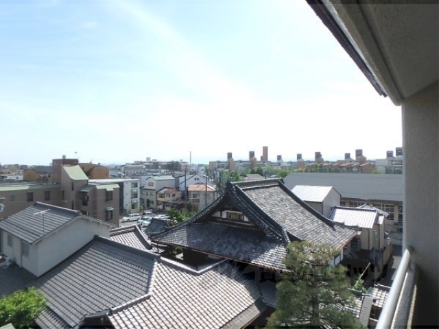 眺望　左京区の街並みを一望できます