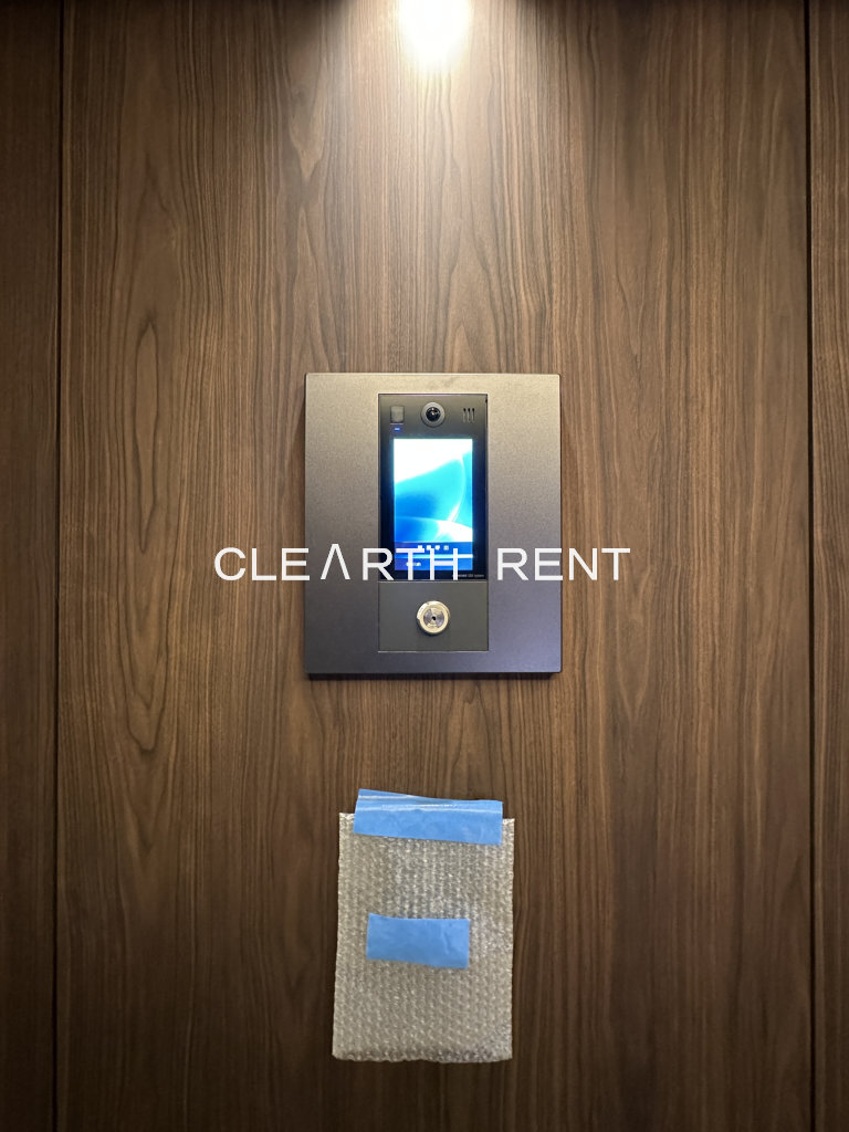 セキュリティ　テレビモニター付きオートロック