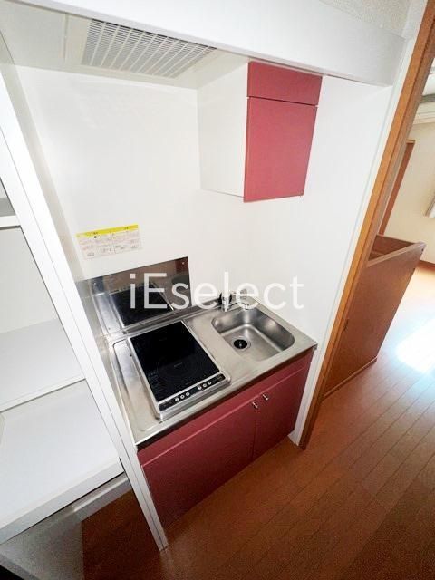 キッチン　お掃除が簡単なIHのシステムキッチン