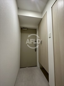 玄関　デレクト・ビュー上町台　玄関