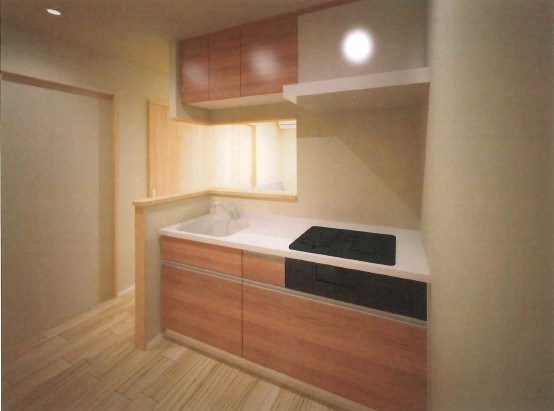 キッチン　※パース及び完成予想画像になります※